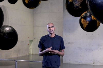 Mark Bradfords Call for Unity at Shanghais Long Museum
