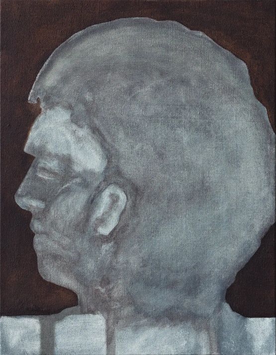 Behind you by Hannah Ireland contemporary artwork Painting