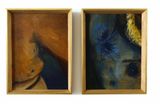 The Chiasm by Bhasha Chakrabarti contemporary artwork painting works on paper