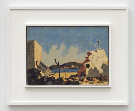 Untitled by Hughie Lee-Smith contemporary artwork Painting