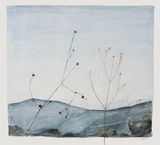 Before the Azure by Bettina Khoury Badr contemporary artwork painting works on paper