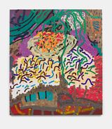 Night Stand by Lily Ramirez contemporary artwork painting