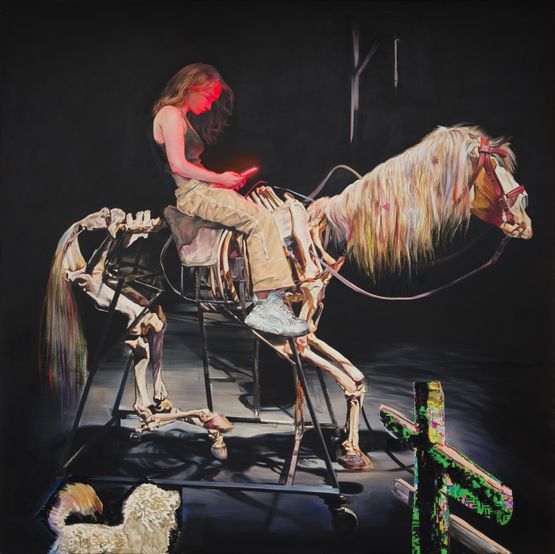 Come and See by Agata Kus contemporary artwork Painting
