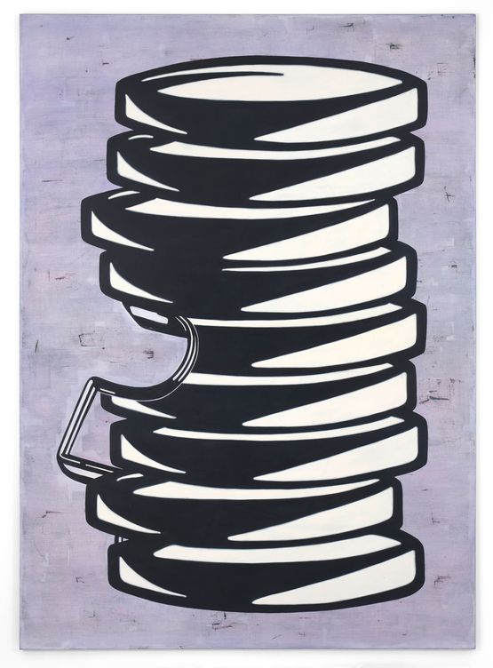 Pile 3 by Anne Neukamp contemporary artwork Painting
