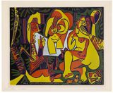 Le Dejeuner sur lHerbe by Pablo Picasso contemporary artwork print