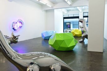 Contemporary art exhibition Gregor Kregar A Sound of Thunder at Gow Langsford Gallery Auckland City New Zealand