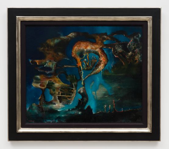 Les voyantess etincelles by Enrico Donati contemporary artwork Painting