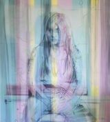 The first glance at the presumed conqueror Malintzin by Sandra Del Pilar contemporary artwork painting