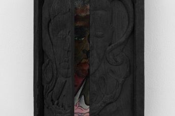 Contemporary art exhibition Chris Ofili Joyful Sorrow at Victoria Miro Venice Italy