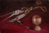 Scissor Fish by Teodora Axente contemporary artwork painting