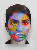 4z by Tony Oursler contemporary artwork print installation mixed media