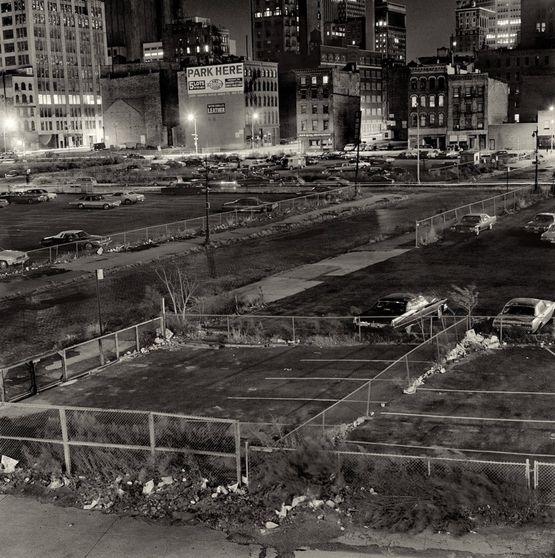 West Side Parking Lots by Peter Hujar contemporary artwork Photography