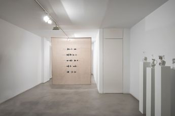 Contemporary art exhibition Julia Llerena Caen Silabas Negras at Sabrina Amrani Madera 23 Madrid Spain