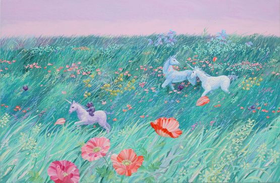 Hananokaze by Eguchi Ayane contemporary artwork Painting