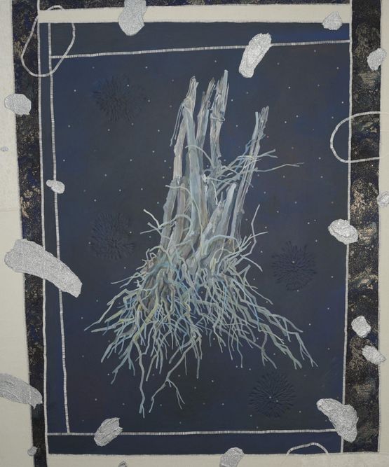 Night Soil 2 by Yu Wenjie contemporary artwork Painting