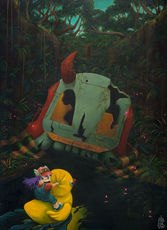 Hidden Gem 2 by Fajar Amali contemporary artwork Painting