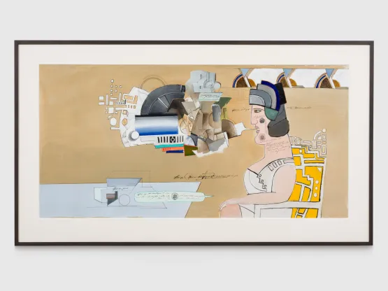 Untitled by Saul Steinberg contemporary artwork Painting