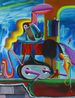 El Esquema Dinamico De La Ventosa by Gorka Mohamed contemporary artwork Painting