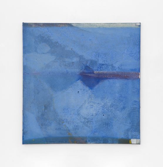 Stretch by Merlin James contemporary artwork Painting
