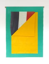 Flag Pocket by Don Driver contemporary artwork mixed media