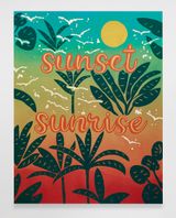 Untitled Sunset Sunrise by Joel Mesler contemporary artwork painting