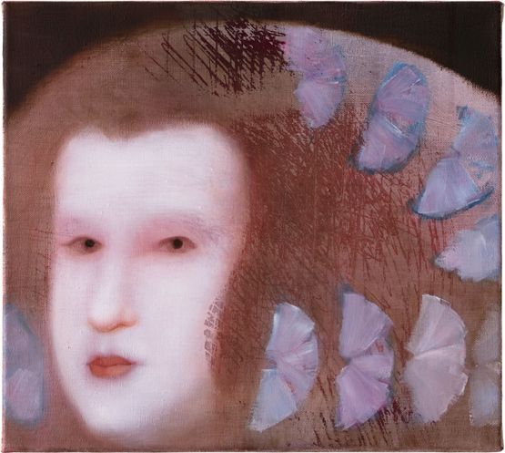 Beneath the Surface and Beyond 1 by Emese Kazar contemporary artwork Painting