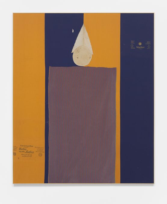 Stand Tall by Lawrence Calver contemporary artwork Textile