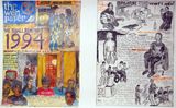 Remember A.G.A. 1994 by Lee Wen contemporary artwork drawing