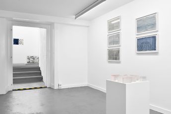 Contemporary art exhibition Catherine Bolle Eaux Nomades at Fabienne Levy Lausanne Switzerland