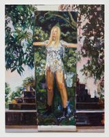 Chameleon by Janet Werner contemporary artwork painting