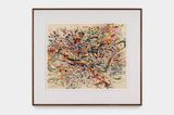 Untitled Scribble Scrabble by Mark Grotjahn contemporary artwork works on paper