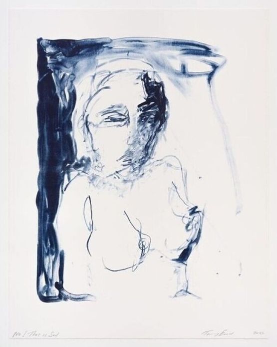 No This is sad by Tracey Emin contemporary artwork Print