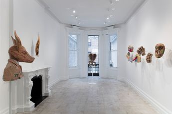 Contemporary art exhibition Damian Ortega Masks at Gladstone 130 East 64th Street New York United States
