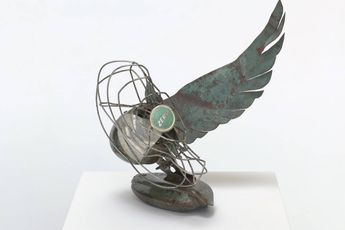 Contemporary art exhibition Robert Rauschenberg Sympathy For Abandoned Objects at Gladstone Gallery 530 West 21st Street New York United States