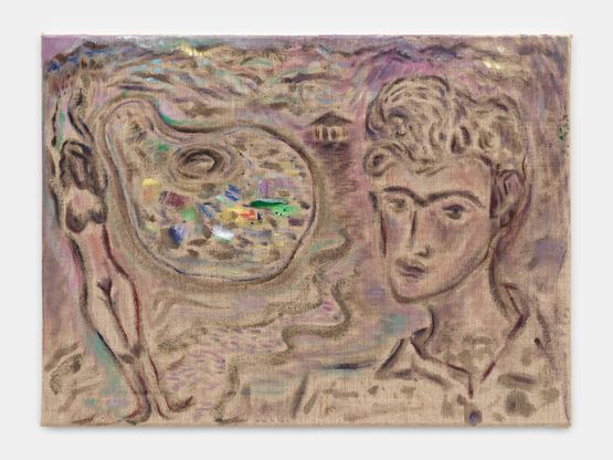 Self palette by Behrang Karimi contemporary artwork Painting