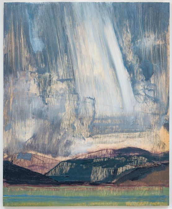 Untitled Shuswap Lake B.C. June 27 by Herald Nix contemporary artwork Painting
