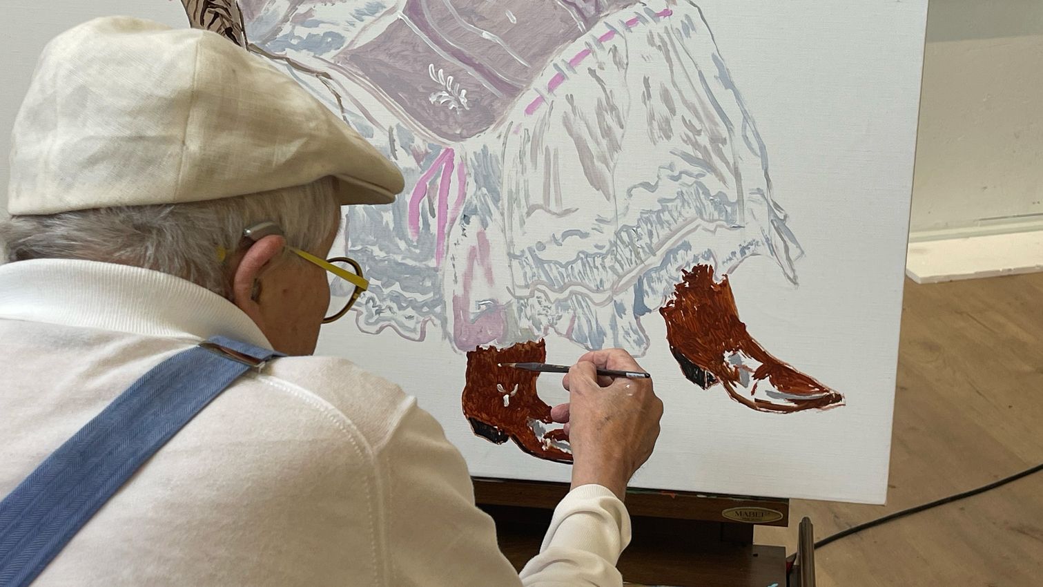 What’s It Like to Be Painted by David Hockney as a Teenager?