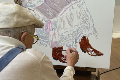 Whats It Like to Be Painted by David Hockney as a Teenager