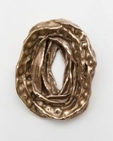 Vulva by Johan Creten contemporary artwork sculpture