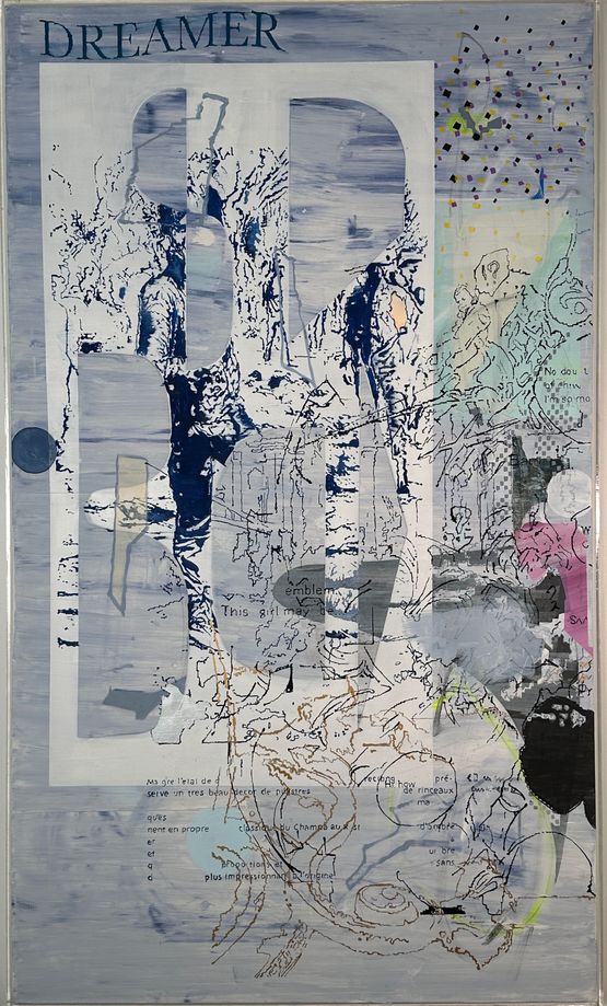 No 2 - True Gold - Dreamer by Le Quy Tong contemporary artwork Painting