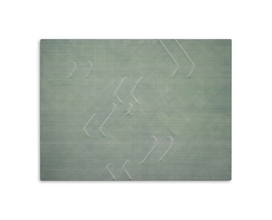 Long Ending 2 Green by David Murphy contemporary artwork Painting
