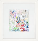 Drawing for Return to Paradise No. 1 by Xinyan Zhang contemporary artwork painting