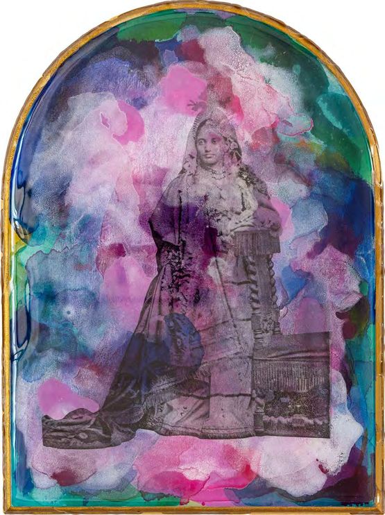 Matri - Princess by Shiraz Bayjoo contemporary artwork Painting
