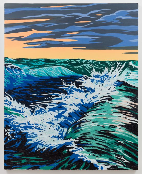 Storm Wave by Alec Egan contemporary artwork Painting