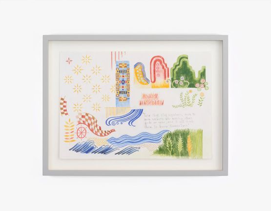 Take That Play... Mary Renault by Isabel Nolan contemporary artwork Drawing