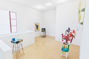 Contemporary art exhibition Jessica Stockholder Digital Thoughts at 1301PE Los Angeles United States