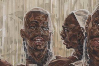 Contemporary art exhibition Toyin Ojih Odutola Ile Oriaku at Jack Shainman Lafayette Street New York United States