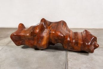 Contemporary art exhibition Marcelo Silveira The Sea The River The Stone at Galeria Nara Roesler Rio de Janeiro Brazil