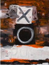 EXODUST III by Fiona Hall contemporary artwork drawing painting works on paper