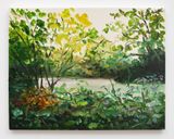 Study for Hollow Pond Algae 6 by Hannah Brown contemporary artwork painting